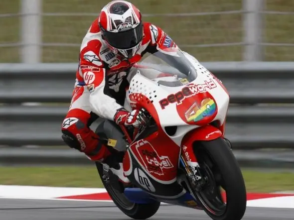 hector barbera warm up 250 sepang
