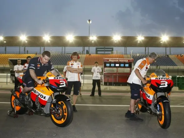 hrc team losail 2009