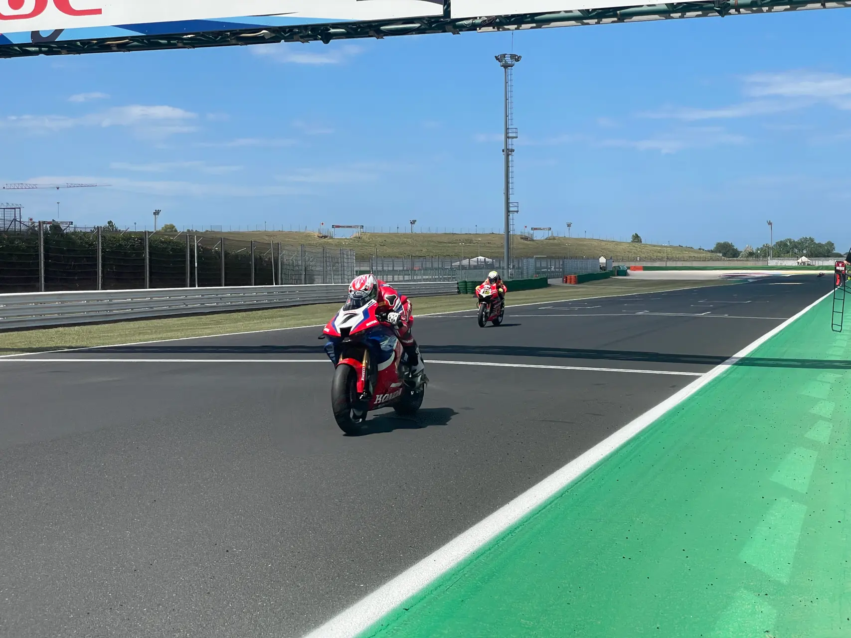 hrc test misano superbike