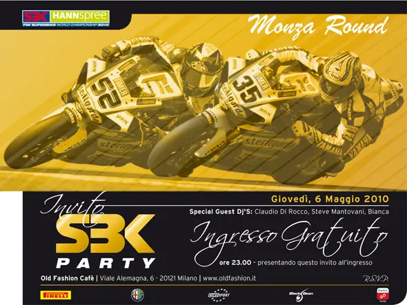 invito sbk 6 maggio