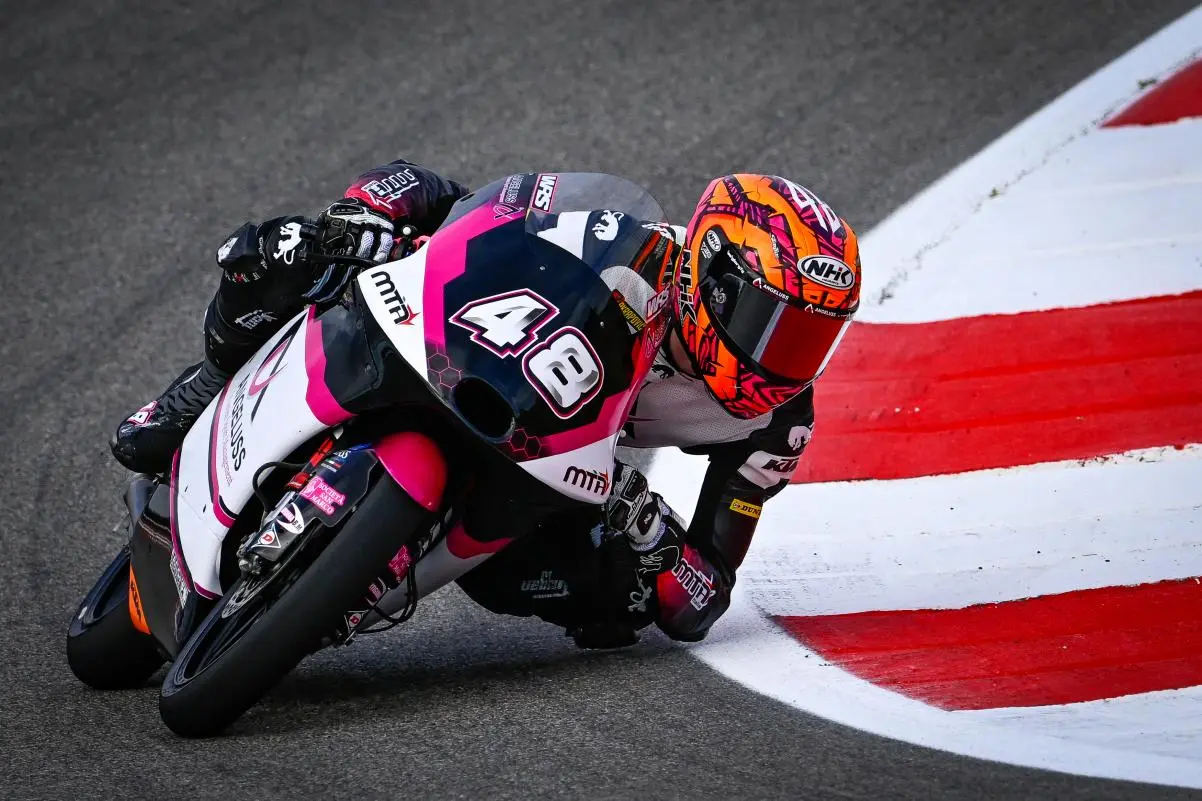 ivan ortola moto3 gara austin