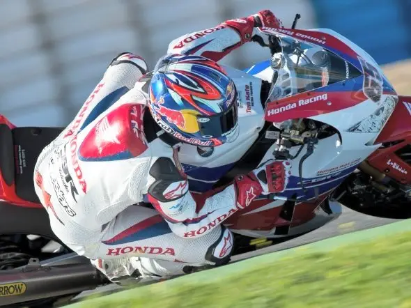 jonathan rea jerez testing cbr