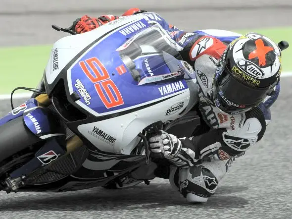 jorge lorenzo aragon testing