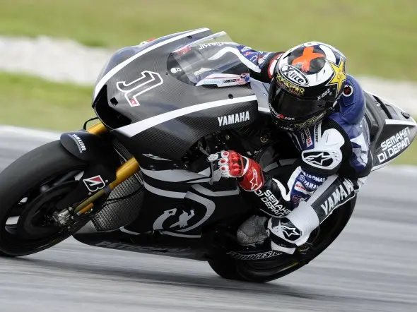jorge lorenzo d2 sepang test 2011