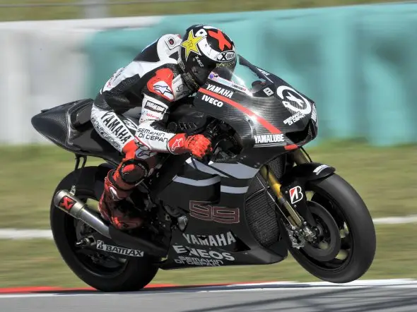 jorge lorenzo d2 test sepang 2012