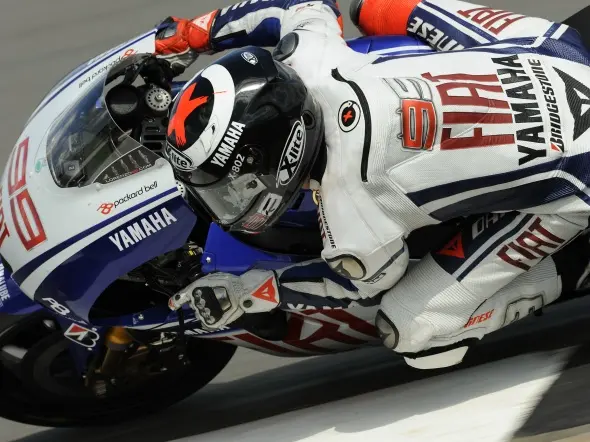 jorge lorenzo donington 2009