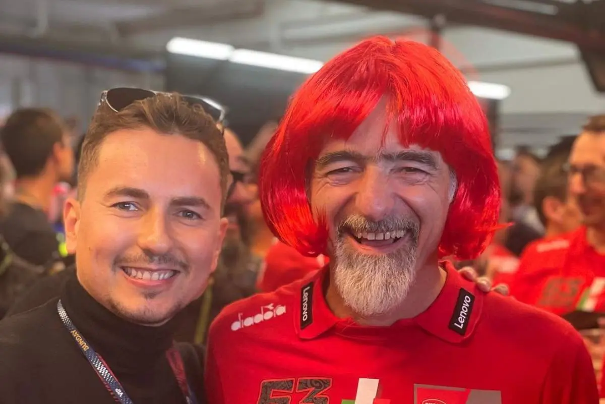 jorge lorenzo e gigi dalligna