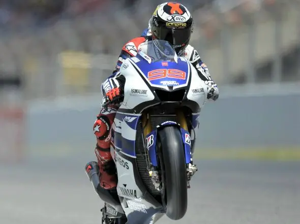 jorge lorenzo qualifiche barcellona 2012