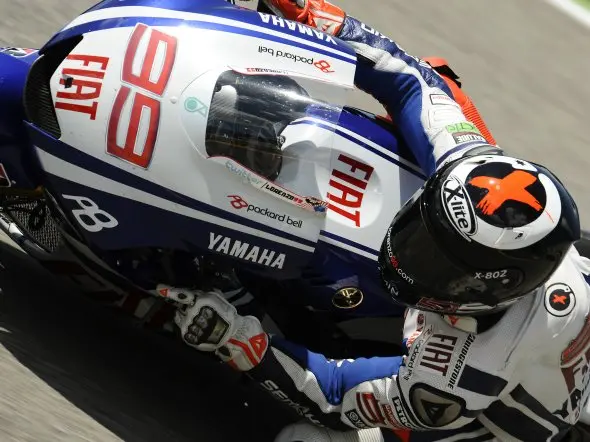 jorge lorenzo qualifiche motogp mugello 2010