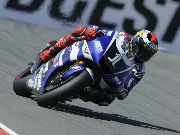 jorge lorenzo sachsenring day1 2011
