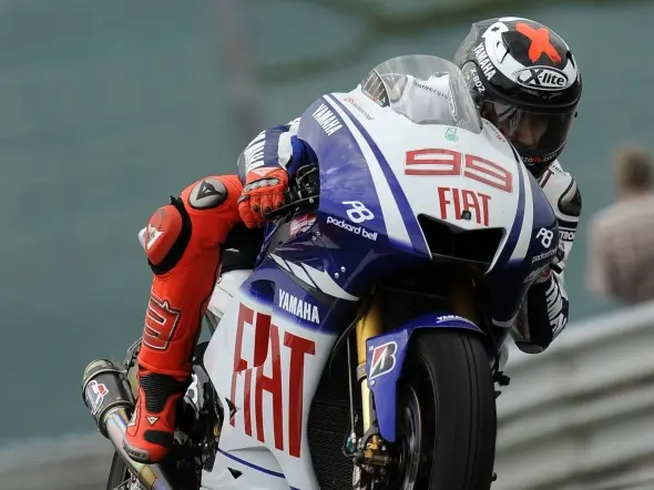 jorge lorenzo sachsenring practice 1