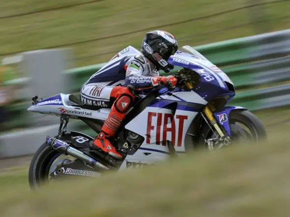 jorge lorenzo warm up assen 2010