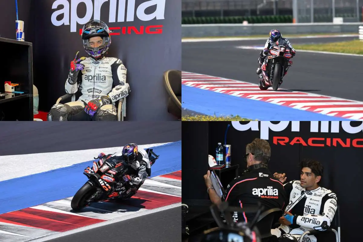 jorge martin aprilia motogp test misano