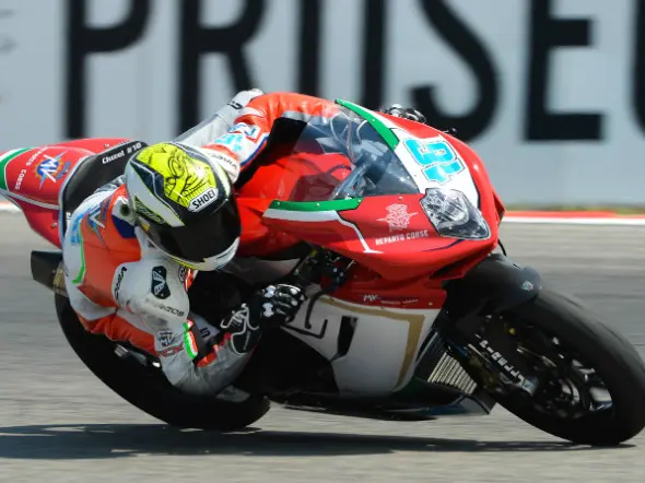 jules cluzel race misano supersport 2014