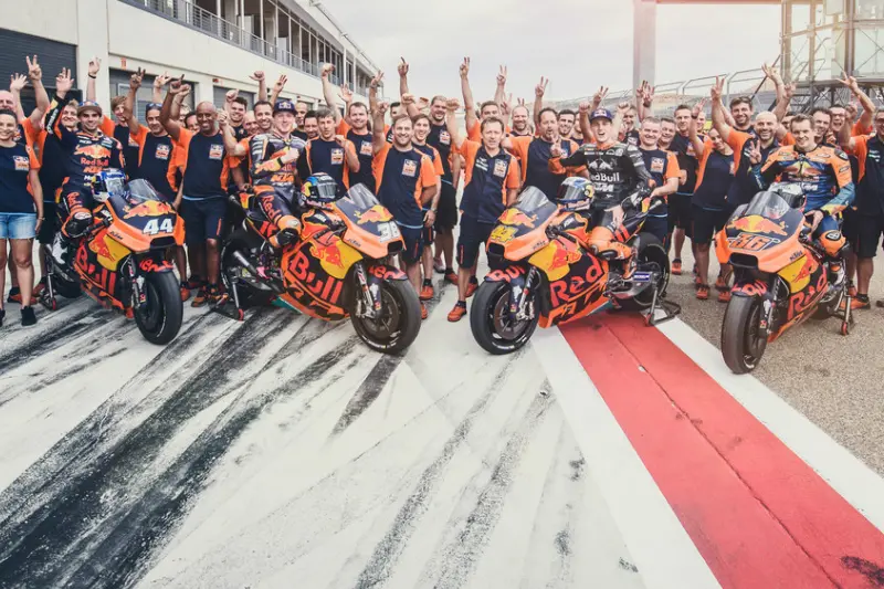 ktm motogp test aragon 1
