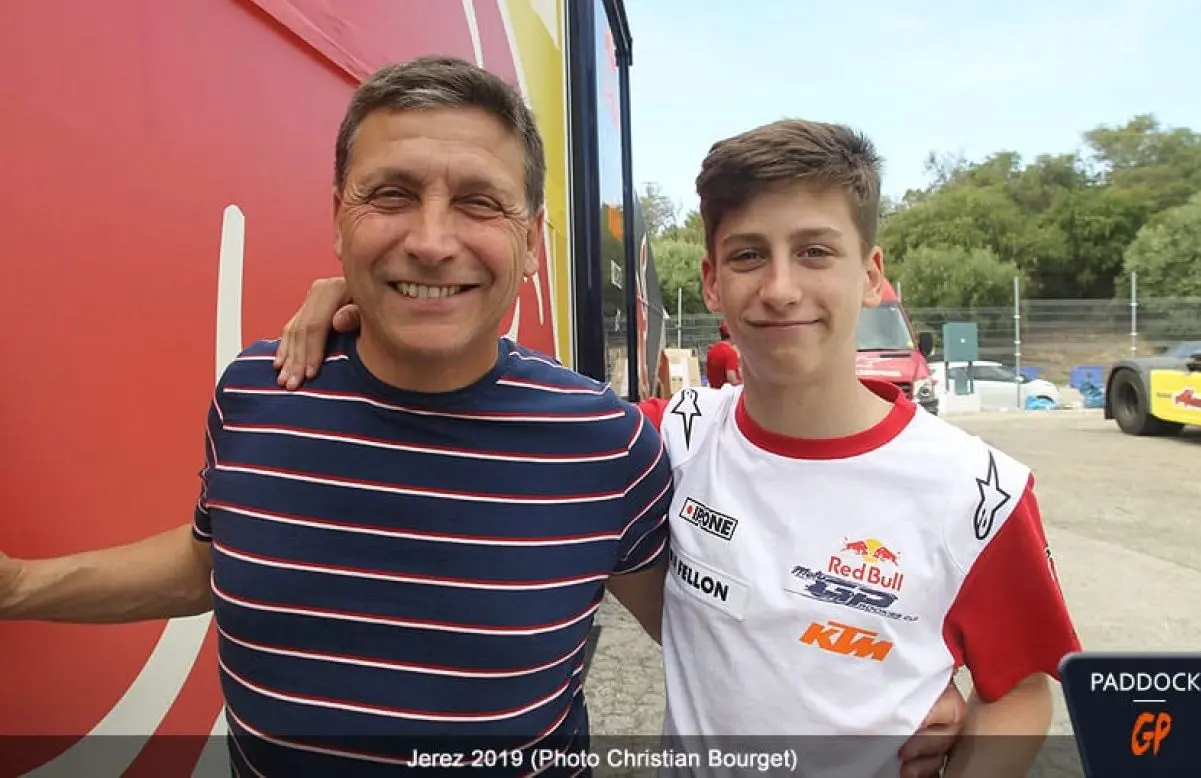 laurent e lorenzo fellon motogp
