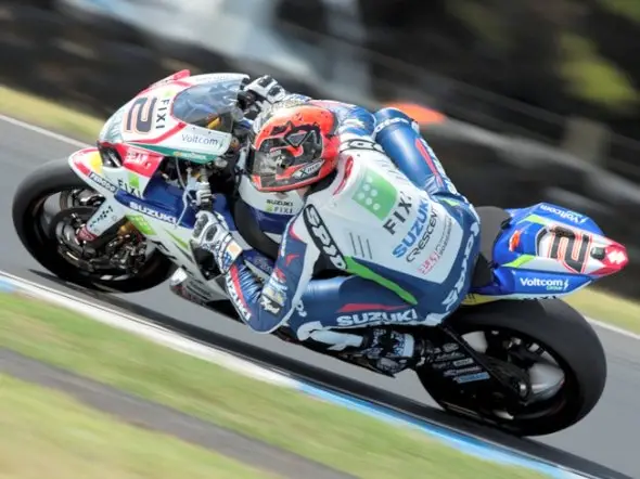 leon camier phillip island test day1