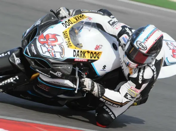 leon haslam suzuki alstare testing 2009