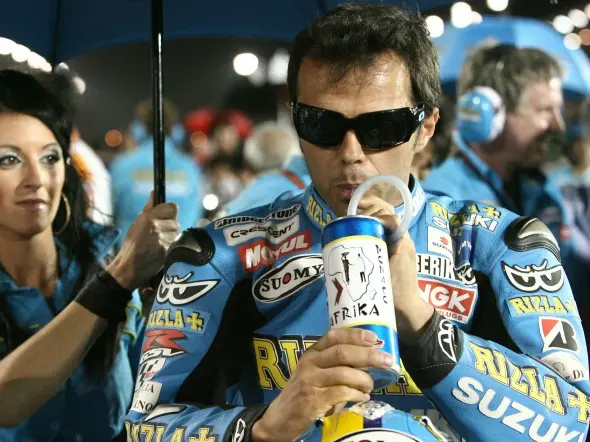 loris capirossi grid losail 2009