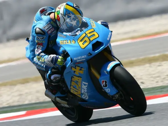 loris capirossi suzuki motogp barcellona