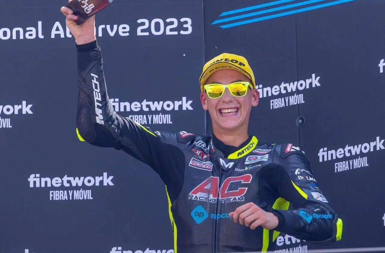 luca lunetta podio juniorgp portimao