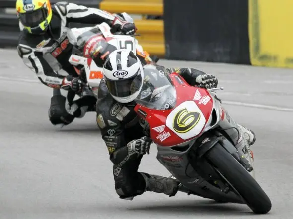 macau grand prix practice 1 william dunlop