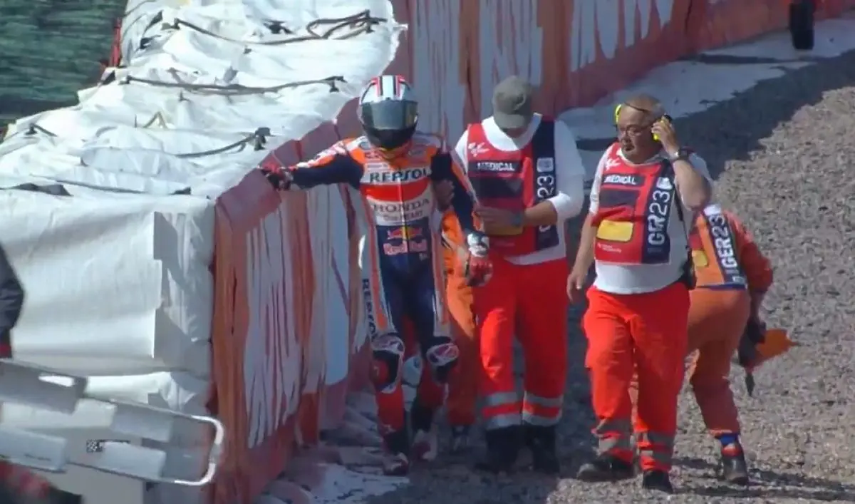marc marquez crash wup motogp