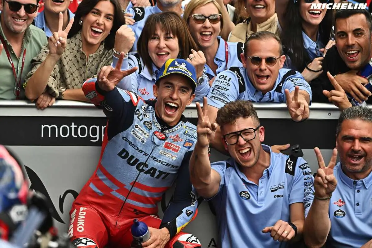 marc marquez e il team gresini