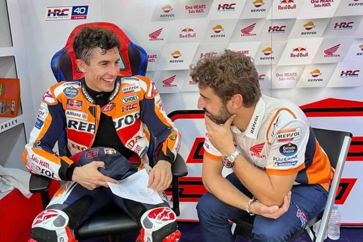 marc marquez e santi hernandez