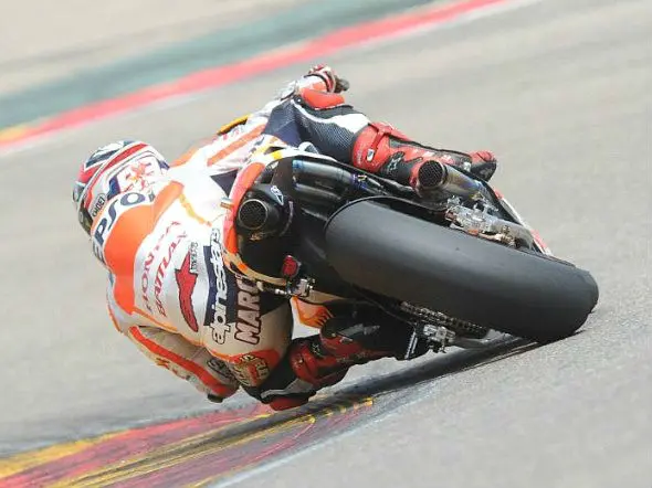 marc marquez fp2 aragon 2013