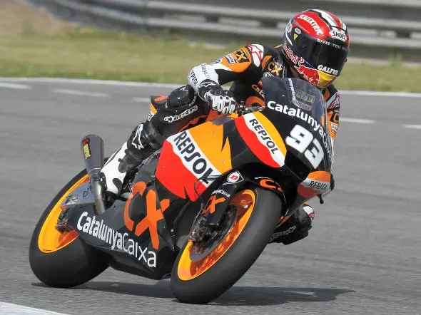 marc marquez moto2 test jer 1