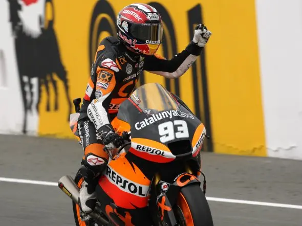 marc marquez post sachsenring 2011