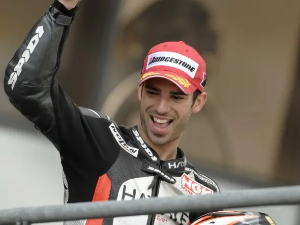 marco melandri podium lemans