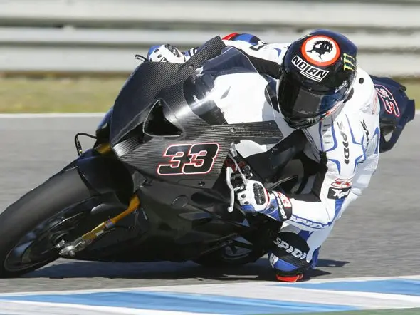 marco melandri test jerez 2011