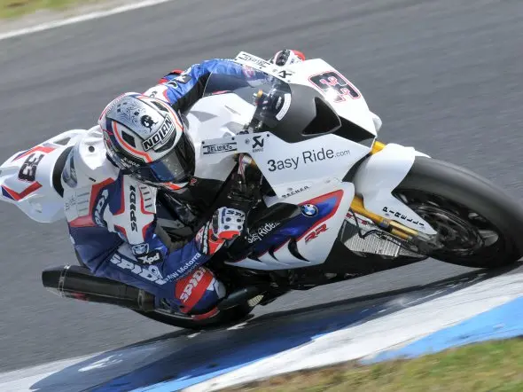marco melandri test phillip island bmw s1000rr