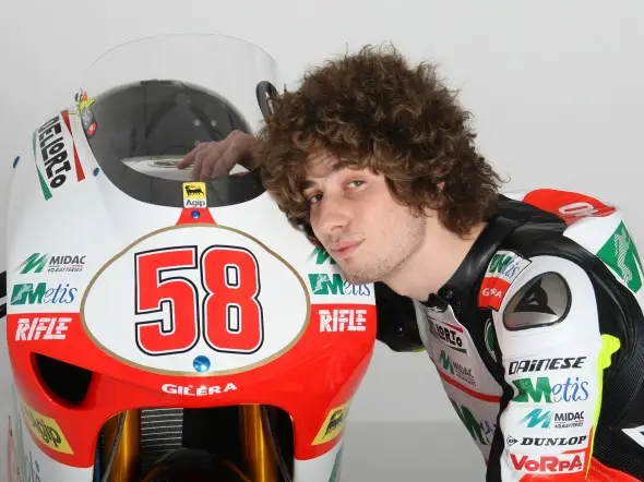 marco simoncelli gilera rsa 2009