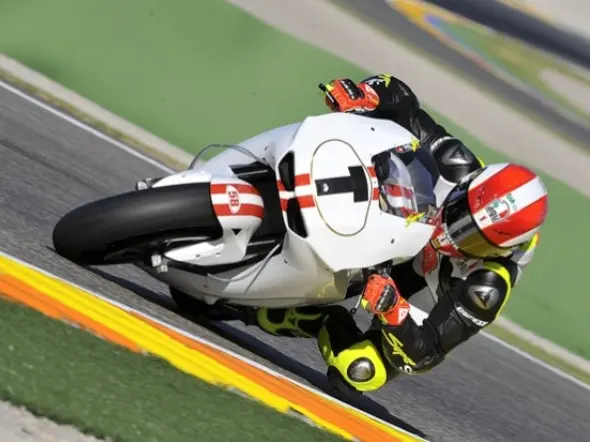 marco simoncelli honda rc212v test valencia