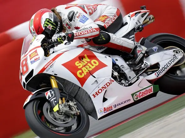 marco simoncelli saturday catalunya 2011