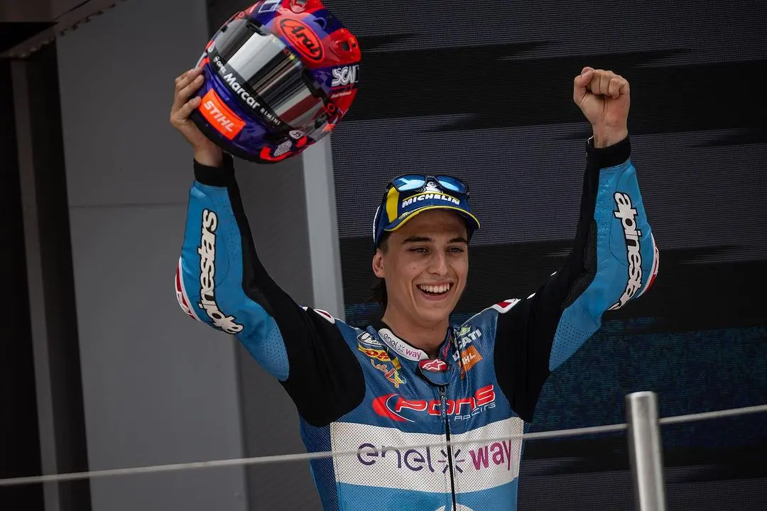 mattia casadei catalunya leader motoe