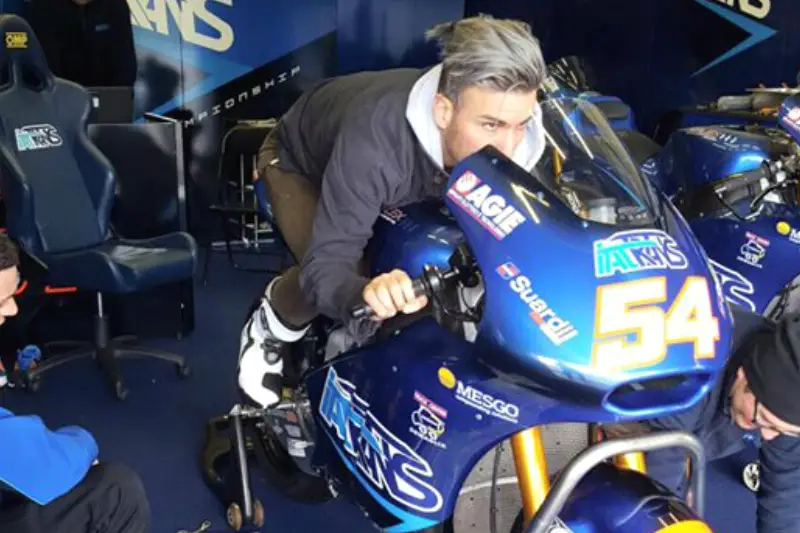 mattia pasini box italtrans test jerez