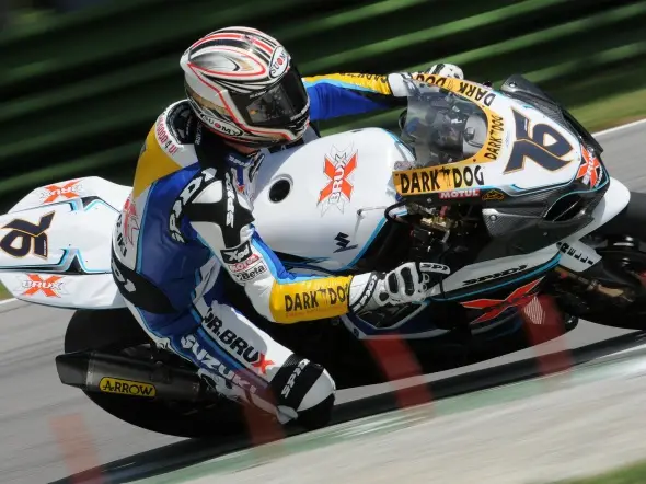 max neukirchner suzuki test imola