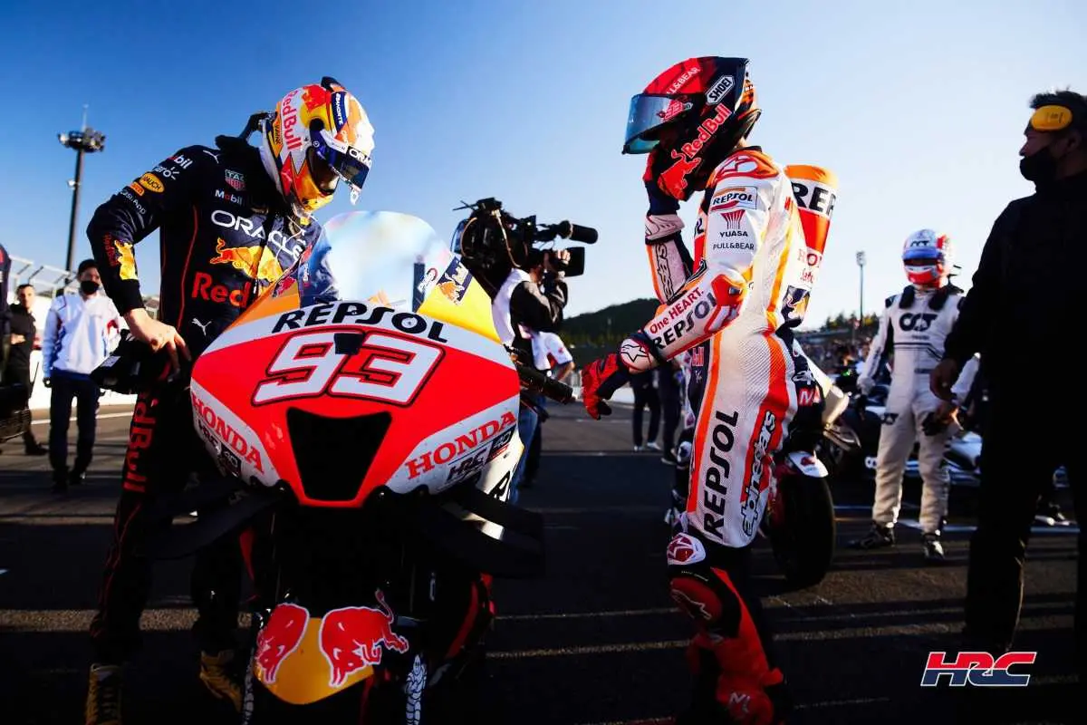 max verstappen e marc marquez