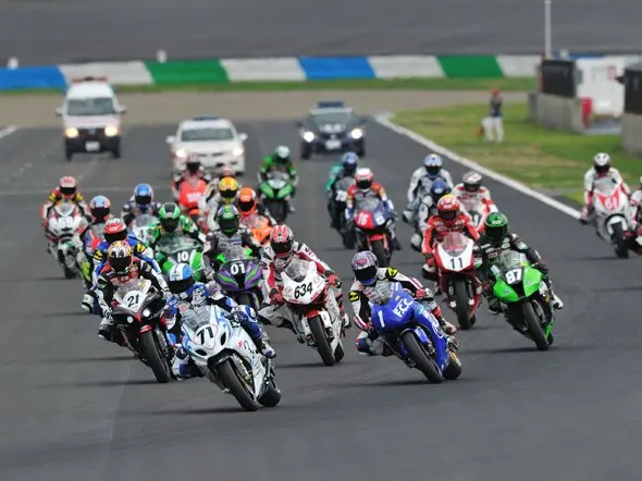 mfj all japan superbike start motegi round 2011