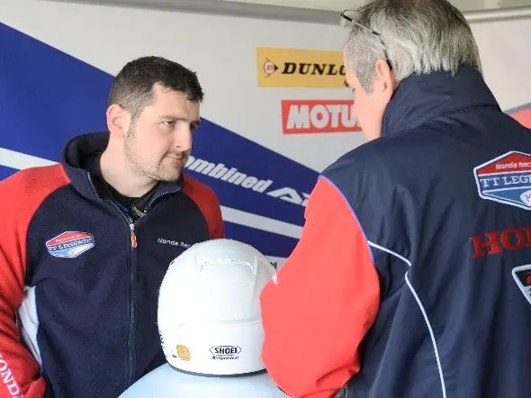 michael dunlop honda tt legends test 2