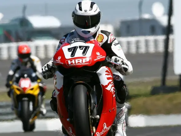 michael schumacher wheeling honda idm superbike