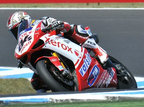 michel fabrizio superpole 2010 australia