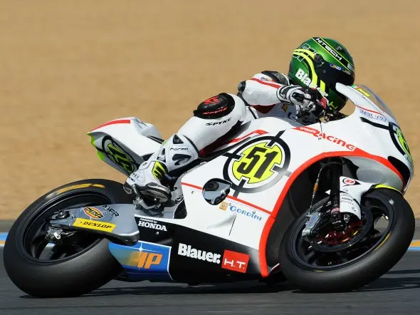 michele pirro moto2 lemans 2011