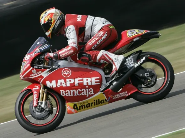 mike di meglio 250cc action mugello