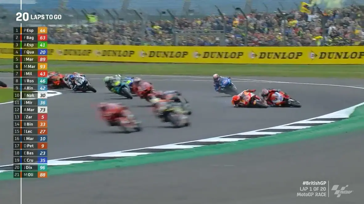 mm93 jm89 crash motogp 1