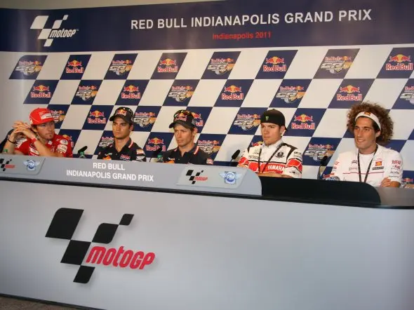 motogp indianapolis press conference 2011